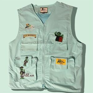 Flee Scholar Mint Green Utility Vest